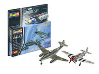 Messerschmitt Me262 & P-51B Mustang Combat Set - Model Set - Image 1