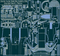 Hawker Hunter F.6 / FGA.9 - Detail Set (for Academy and Italeri  kits) - Image 1