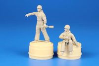 Soviet Tank Desant Troops, part 2 (2 figures), for a T-34 and another tanks