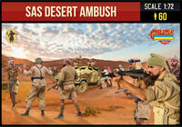 British WWII SAS - Desert Ambush