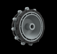 Sd.Kfz 9 FAMO Drive Wheels (Early) - Image 1