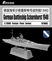 German Battlecruiser Scharnhorst 1940