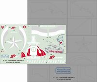 F-4 Turkish Air Force 50 years of service decals + masks