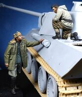 German Panther Commander & Waffen SS Officer - Image 1