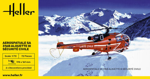 Aerospatiale SA 316B Alouette III Scurit Civile - Image 1