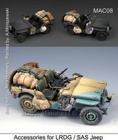 Accessories for LRDG/SAS Jeep