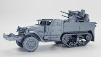 Pojazd pgsienicowy M3 (M16) z poczwrnym KMem - Image 1