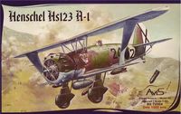 German light bomber Henschel HS-123 A-1