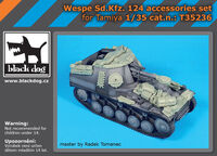 Wespe Sd.Kfz. 124 accessories set for Tamiya - Image 1