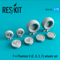 F-4 Phantom II (C, D, E, F,G) wheels set