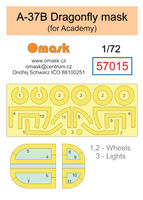 Cessna A-37 B Dragonfly Masks (for Academy kits) - Image 1