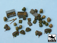 German equipment accessories set 35 resin parts