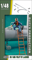 SU / Mig Pilot W/Ladder