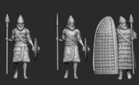 Marching warriors Lightly armored - Image 1