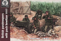 British WWII Paratroopers with 75 mm gun - Image 1