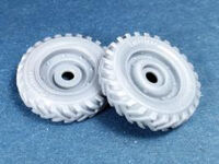Ground Grip Spare Wheels For WWII Jeep