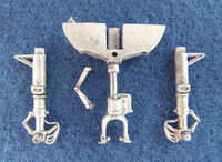 Grumman F9F Panther - Landing Gear (designed to be used with Monogram and Revell kits) - Image 1