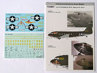 Douglas C-47 Skytrain/Dakota  "Pin-Up Nose Art and Stencils" Part # 6 - Image 1