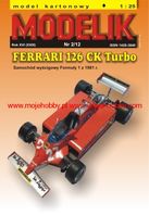 FERRARI 126 CK Turbo - Samochd Formuy 1 z 1981 roku - Image 1