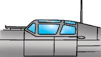Morane-Saulnier MS.406 / MS.410 - canopy 2 pcs (for Hobbycraft kits)