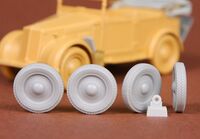 Fiat 508CM Coloniale wheel set - Image 1
