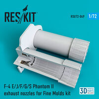 F-4 E/J/F/G/S Phantom II exhaust nozzles