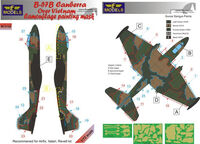 B-57B Canberra Over Vietnam Camouflage Painting Mask (For Airfix, Italeri, Revell) - Image 1