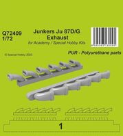 Junkers Ju 87D/G Exhaust for Academy and Special Hobby Kits