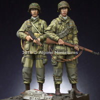 US 101st Airborne Trooper Set - 2 figs - Image 1