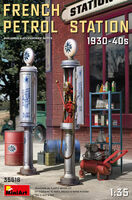 French Petrol Station 1930-40s - Image 1
