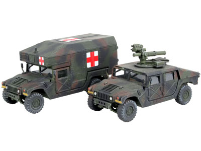 HMMWV M966 TOW Missile Carrier and M997 Maxi Ambulance - Image 1